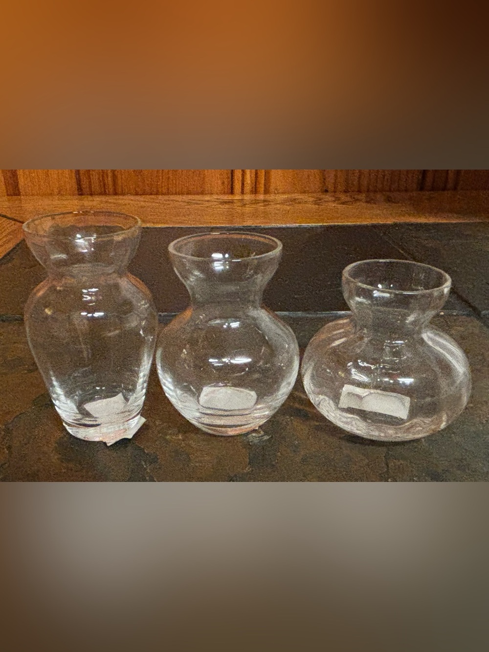 Two’s Company Fluted Bud Vase Trio Lot Of 2 NWT - Picture 7 of 13